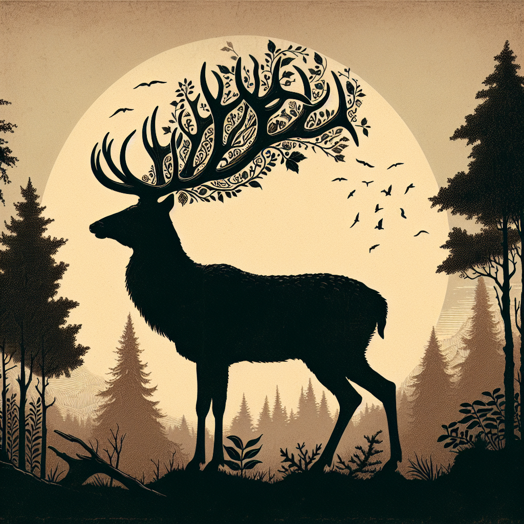 The Foolish Stag Moral Story in English