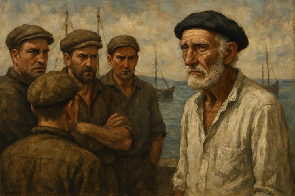 Attitude of other fishermen towards Santiago