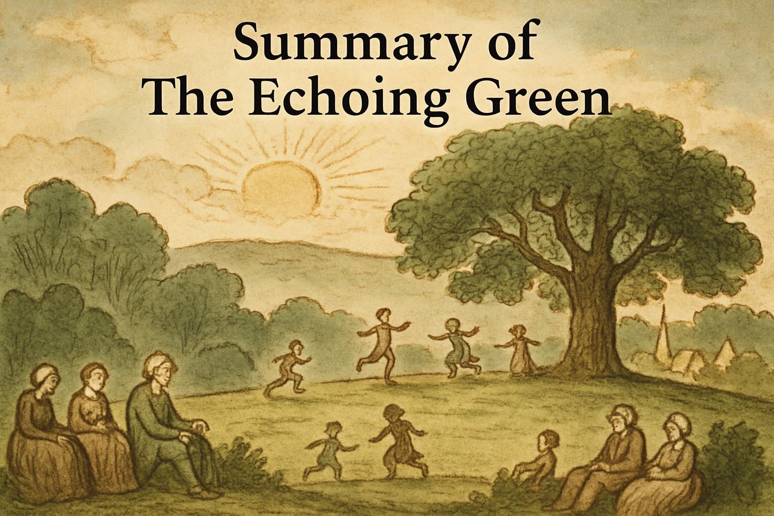 Summary of The Echoing Green