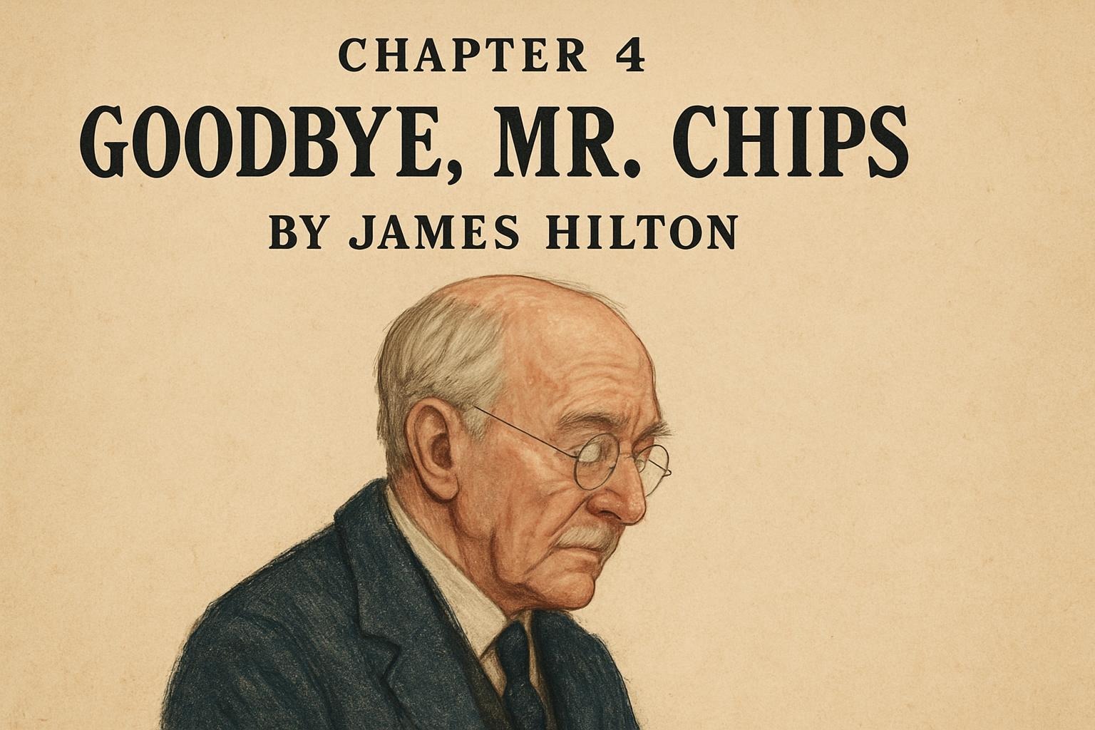 Chapter 4 Goodbye Mr. Chips by James Hilton