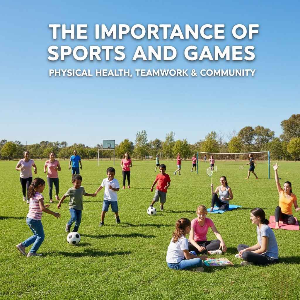 Importance of Sports and Games in English