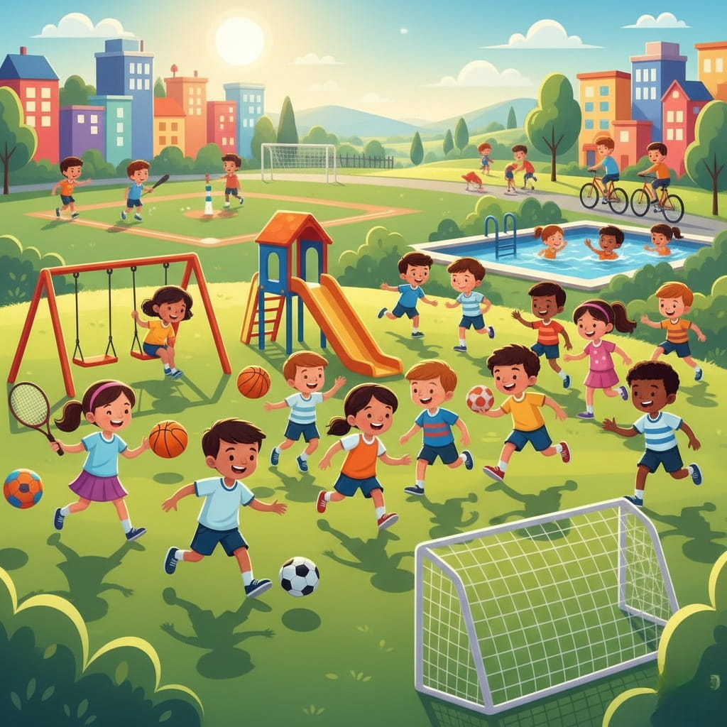 The Importance of Sports and Games with Urdu Translation