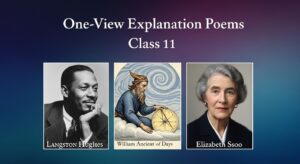 One-View Explanation Poems Class 11